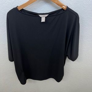 H&M black blouse